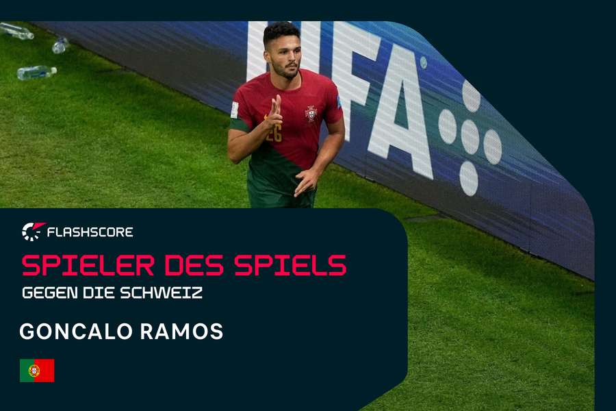 Spieler des Spiels Goncalo Ramos