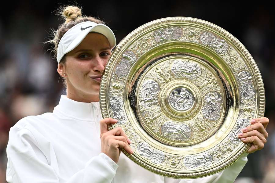 A tcheca subiu 30 posições após ganhar o Grand Slam