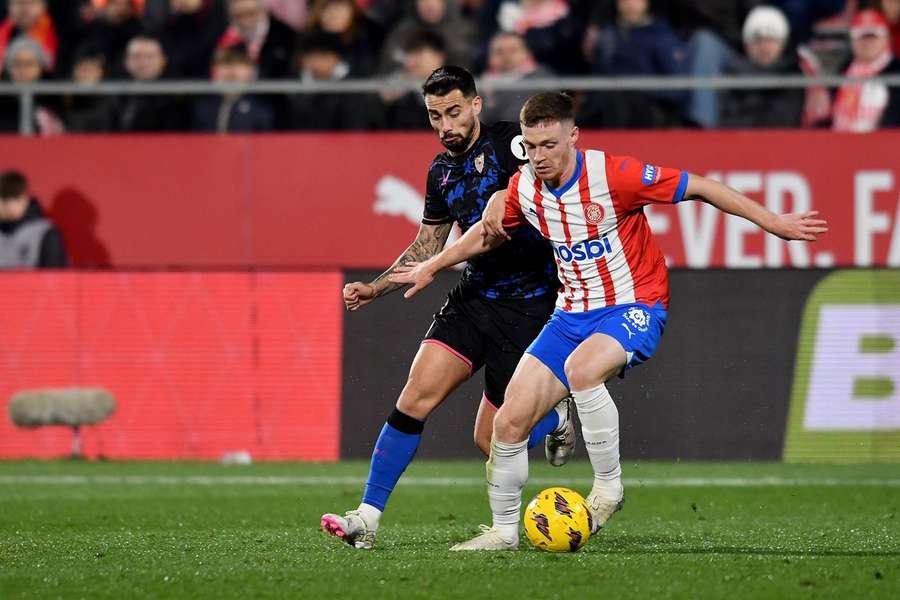 Viktor Tsygankov is de sterkhouder op het middenveld van Girona