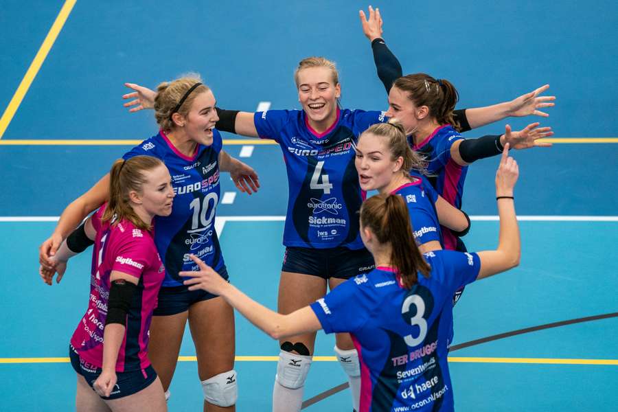 De Volleybalsters van Eurosped uit Vroomshoop stonden in 2020 nog in de finale van de Supercup