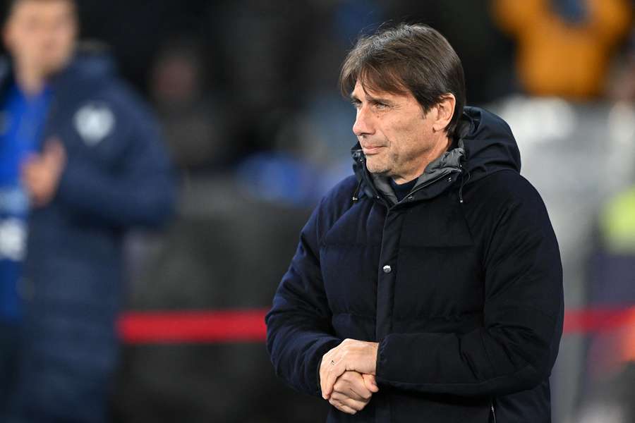 Antonio Conte leading Napoli to another victory.