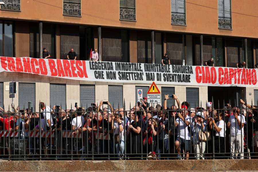 I tifosi rossoneri I tifosi rossoneri