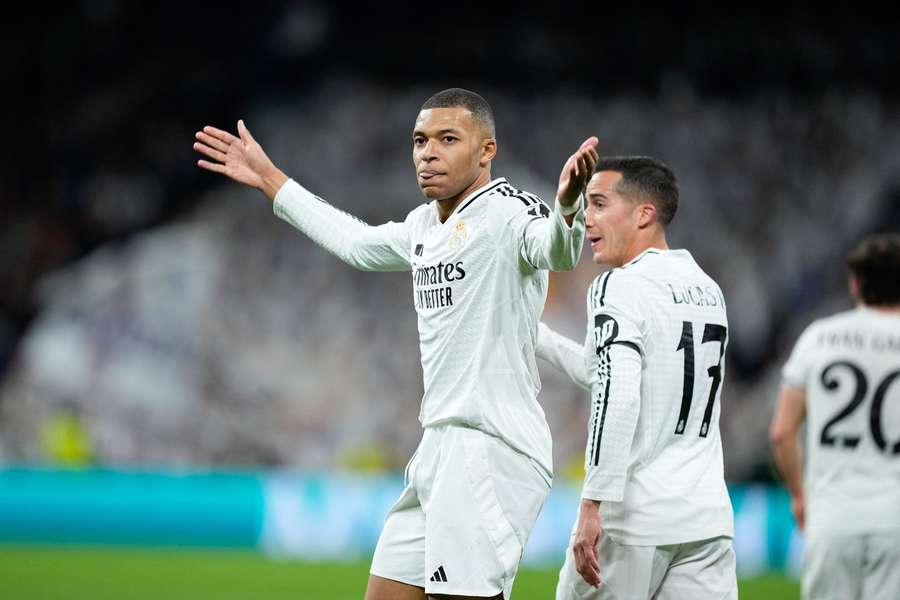 Real Madrid's Mbappe now has 16 goals in 29 games across all competitions
