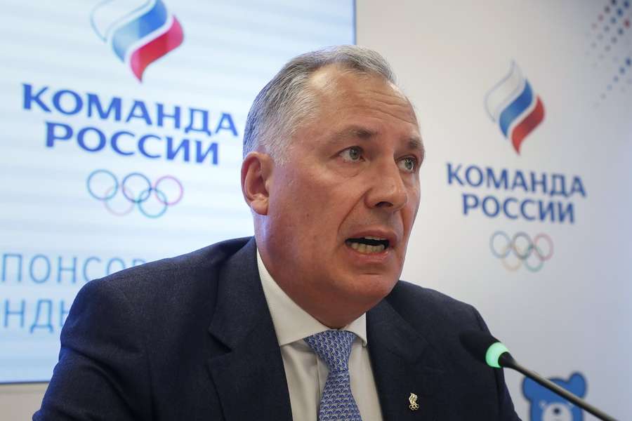 Stanislav Pozdnyakov, de voorzitter van het Russische Olympisch Comité