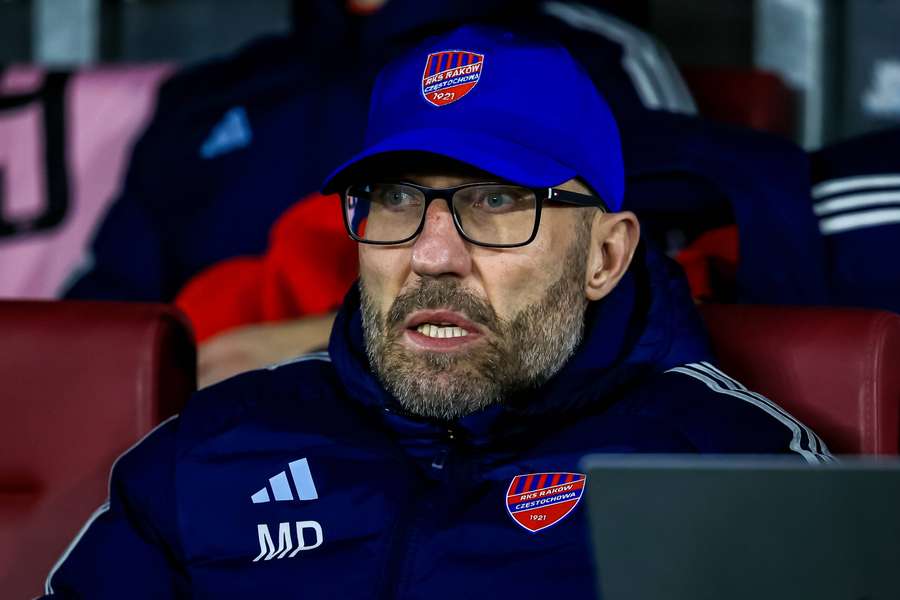 Papszun: Na dzisiaj jestem trenerem Rakowa i na tym się skupiam