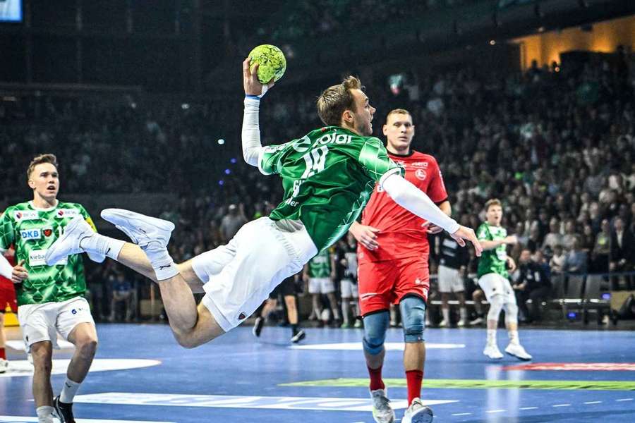 Welthandballer Mathias Gidsel überragte mit 15 Treffern.