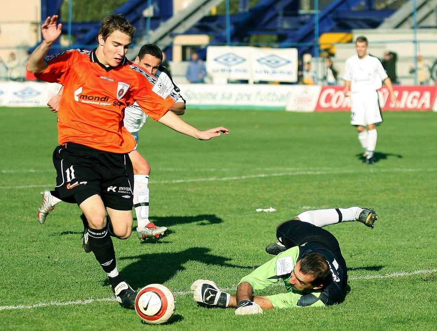 Jendrišek v drese Ruže žiaril.