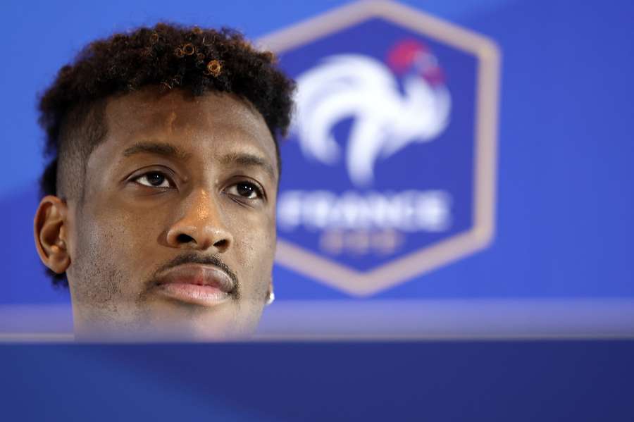 Kingsley Coman ma wysokie cele.