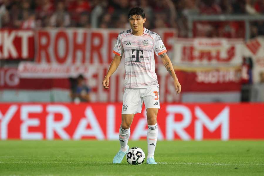 Kim Min-Jae en acción con el Bayern Múnich