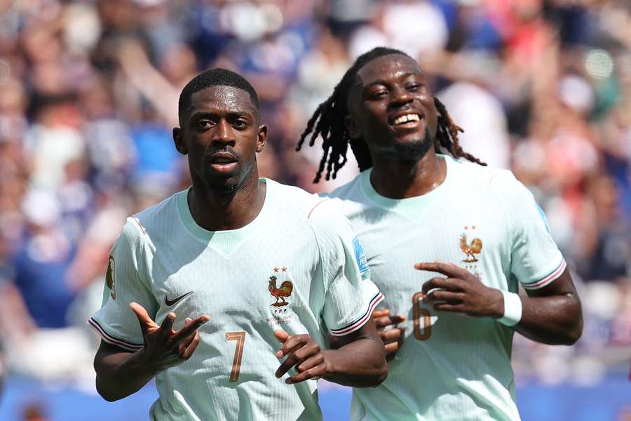 Ousmane Dembélé řídil výhru Francie nad Norskem hattrickem.