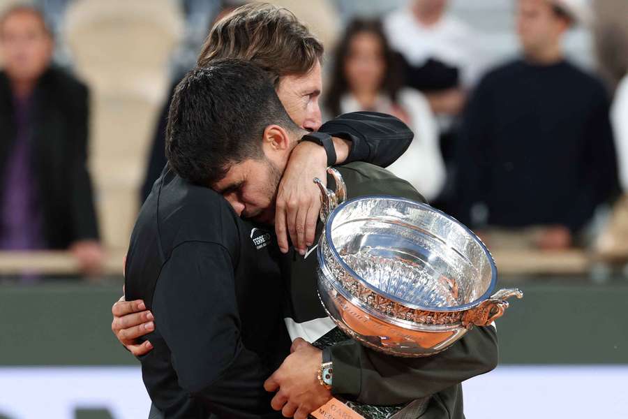 Carlitos era treinado por Ferrero desde 15 anos de idade Carlitos era treinado por Ferrero desde 15 anos de idade