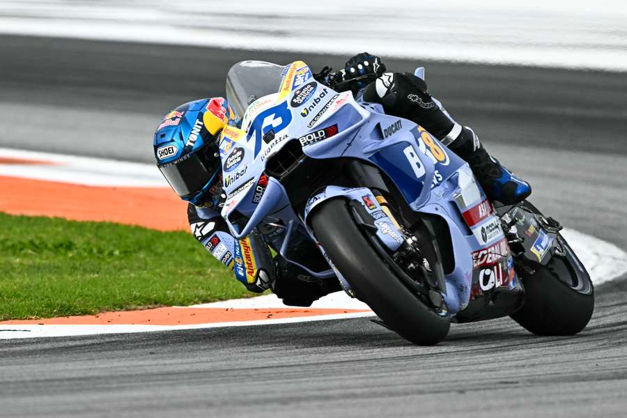 Alex Marquez claimed sprint victory on Saturday in Valencia