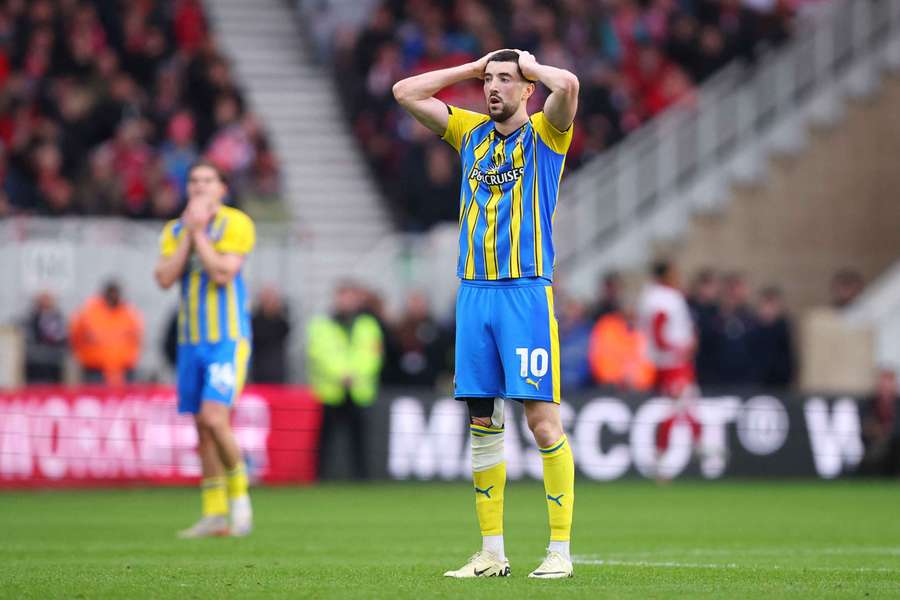 Southampton perdeu acesso à Premier League