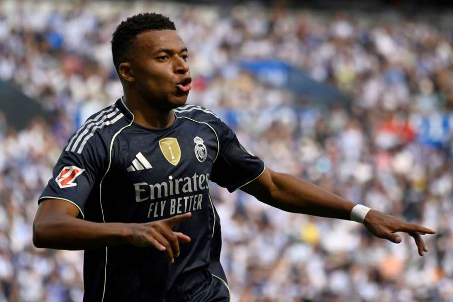 Kylian Mbappé foi o grande nome da vitória do Real Madrid