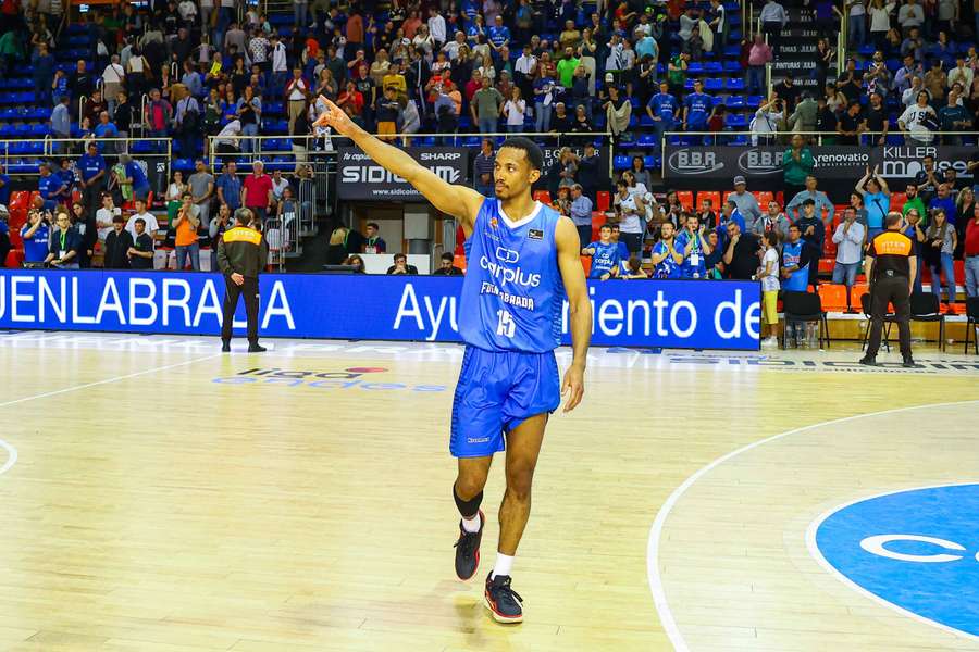Mehdy Ngouama, en su etapa en el Fuenlabrada