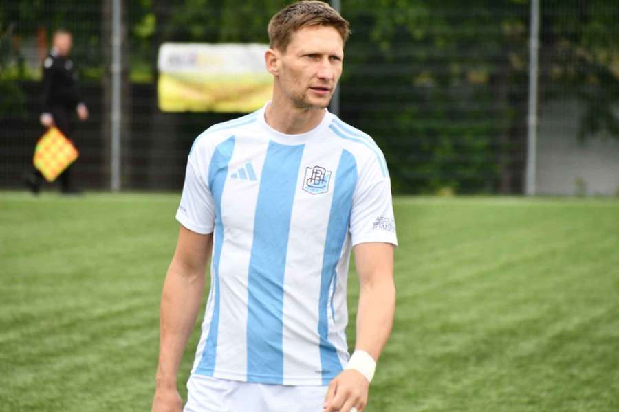 Kanonýr ABC Braník Milan Škoda.