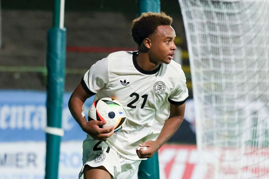 Assan Ouédarogo für die deutsche U21-Nationalmannschaft. Assan Ouédarogo für die deutsche U21-Nationalmannschaft.