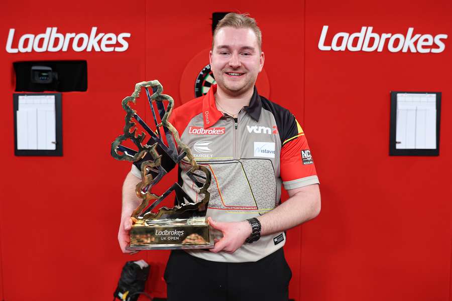 Titelverteidiger Dimitri Van den Bergh.
