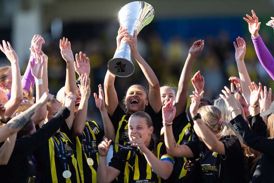 Der BK Häcken gewinnt den Europa Cup.