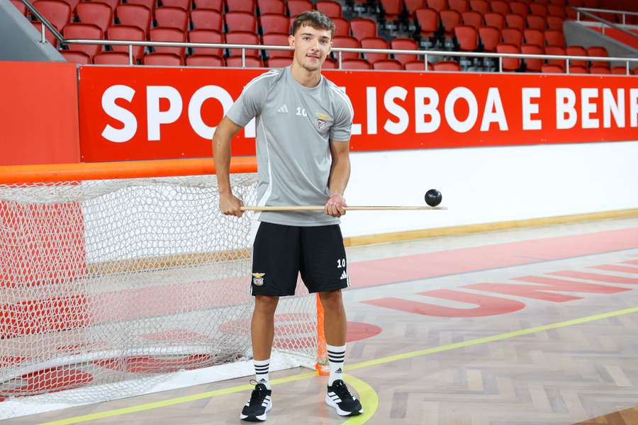 Martim Costa esteve emprestado ao HC Turquel Martim Costa esteve emprestado ao HC Turquel
