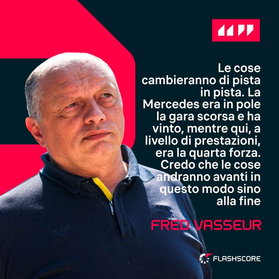 Le parole di Vasseur