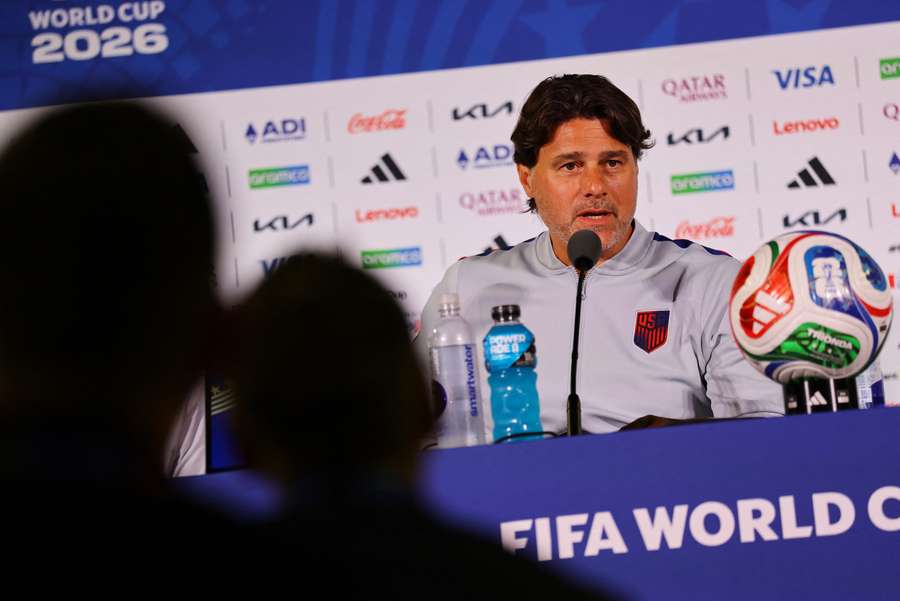 Mauricio Pochettino in sala stampa Mauricio Pochettino in sala stampa