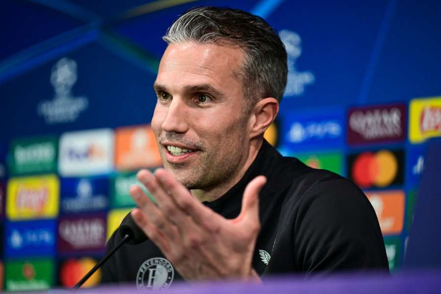 Robin Van Persie, treinador do Feyenoord