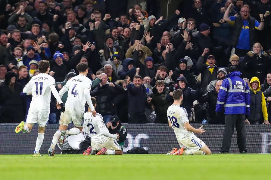 Stach floating as Leeds draw with Liverpool: I have goosebumps!