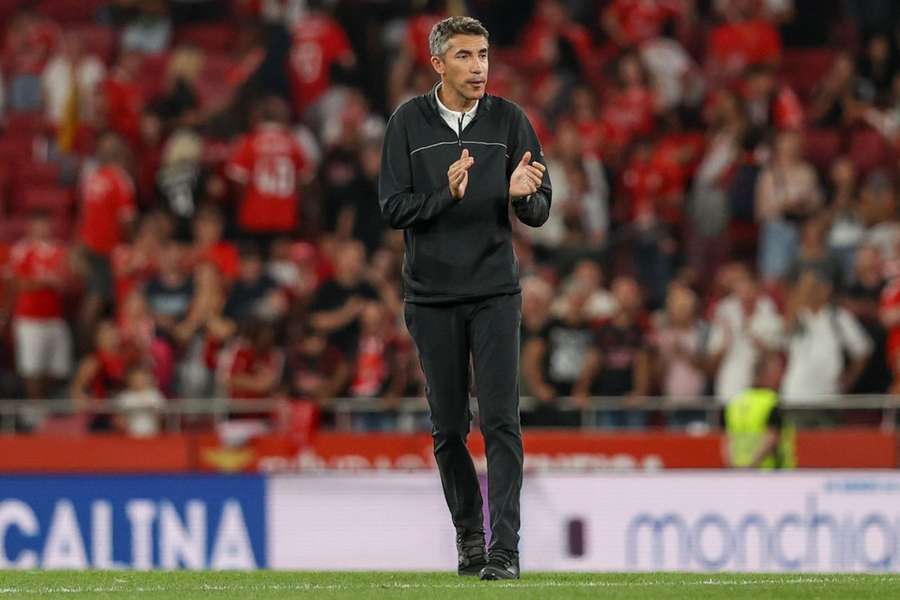 Bruno Lage deixou o comando técnico do Benfica a 17 de setembro
