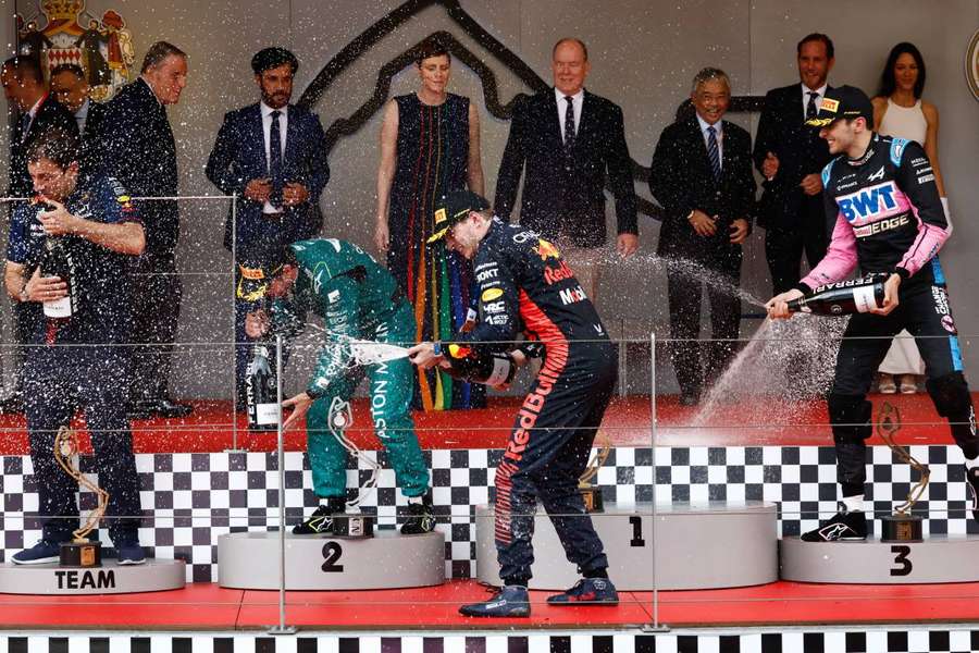 Ocon became the first Frenchman on the Monaco podium since 1996