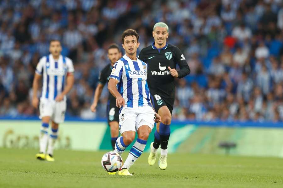 Na podzim Real Sociedad s Atlétikem remizoval 1:1.