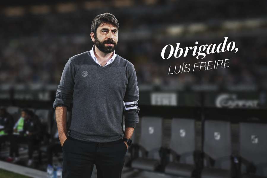 Luís Freire deixa comando técnico do Vitória SC