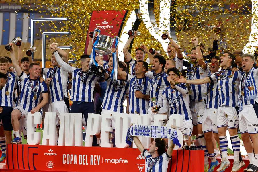 Real Sociedad conquistou a Copa do Rei 2025/26