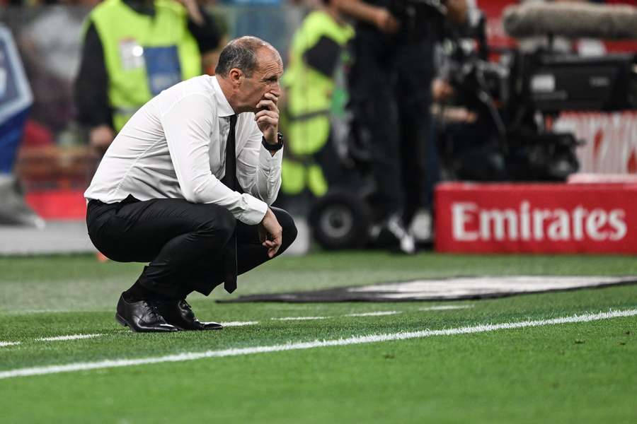 Massimiliano Allegri und die Führungsetage mussten gehen. Massimiliano Allegri und die Führungsetage mussten gehen.