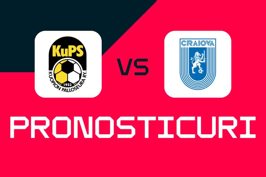 KuPS - Universitatea Craiova: Pronosticuri, cele mai bune pariuri și cote Europa League