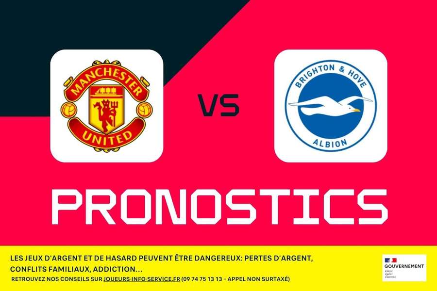 Manchester United - Brighton : Pronostics, meilleurs paris et cotes (Premier League)