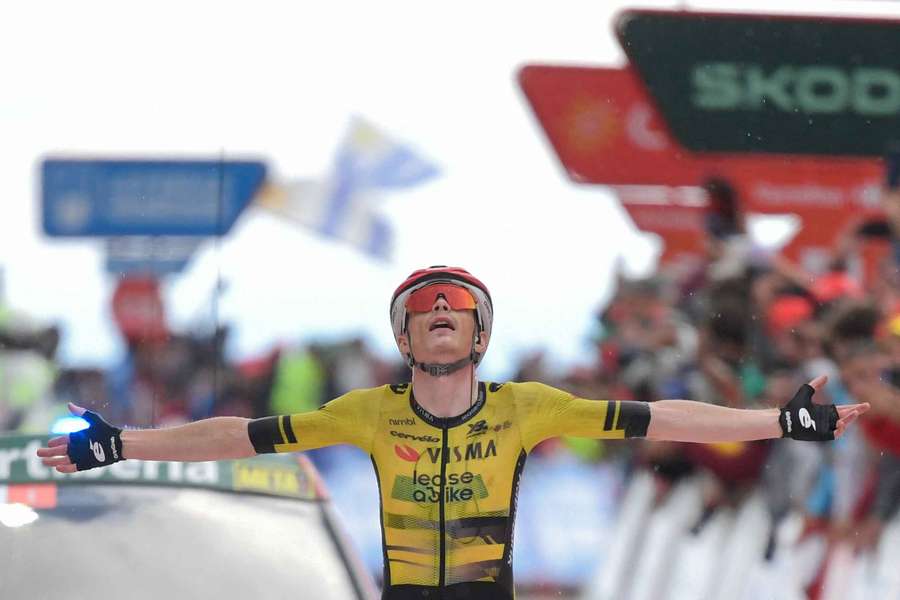 Vuelta: Jonas Vingegaard lidera geral após 10.ª etapa ganha por Jay Vine Vuelta: Jonas Vingegaard lidera geral após 10.ª etapa ganha por Jay Vine