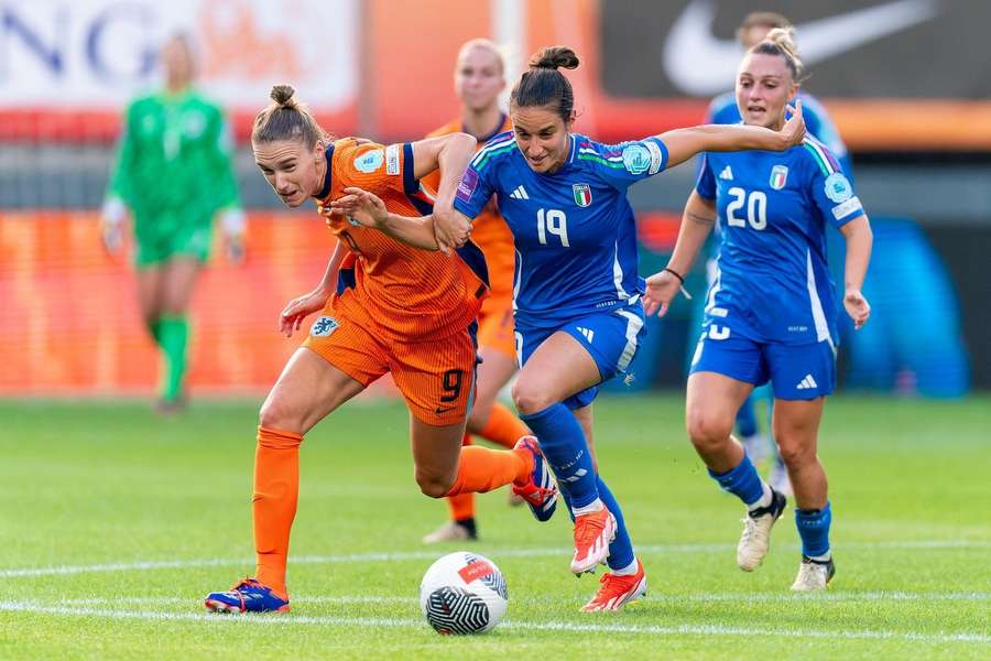 Oranje in duel met Italië