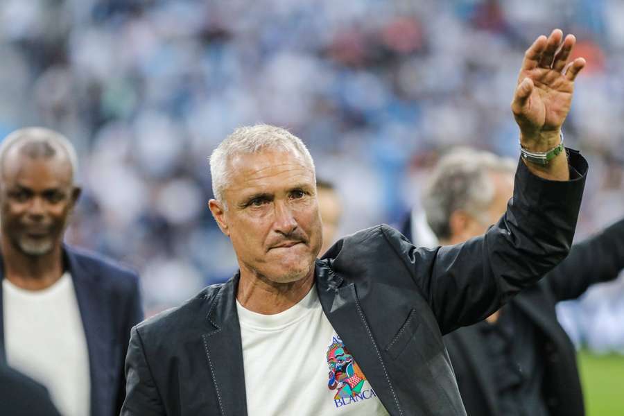 Bernard Casoni, a 26 de maio, para assinalar o 30.º aniversário da vitória do Marselha na Liga dos Campeões.