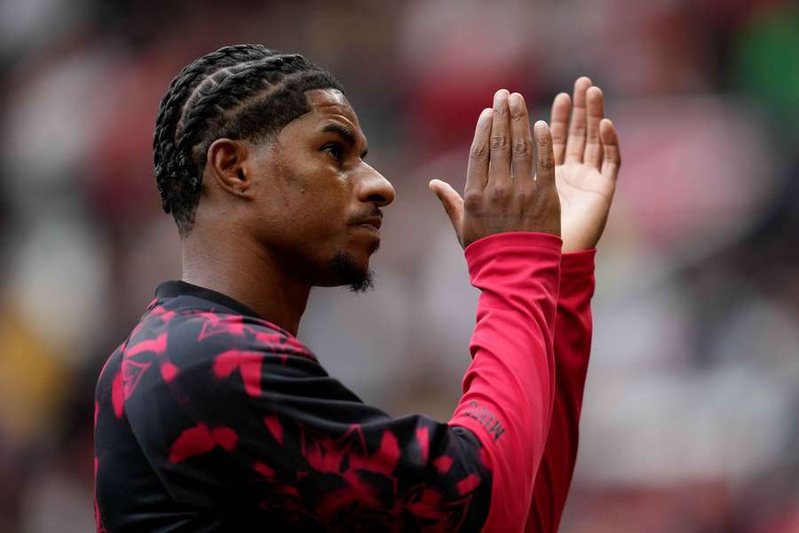 Marcus Rashford is back at his boyhood club Marcus Rashford is back at his boyhood club