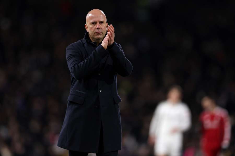 Slot, entrenador del Liverpool