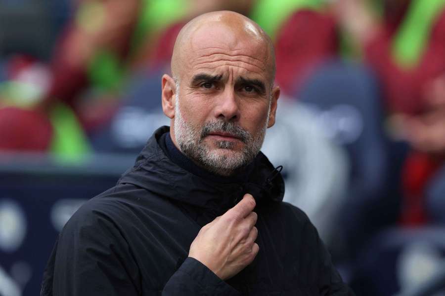 Manchester City manager Pep Guardiola
