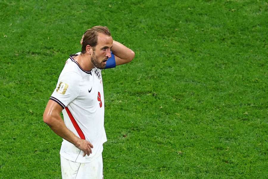 Kane po zápase s Argentínou. Kane po zápase s Argentínou.
