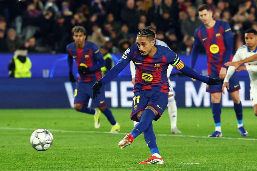 Raphinha, extremo brasileiro do Barcelona