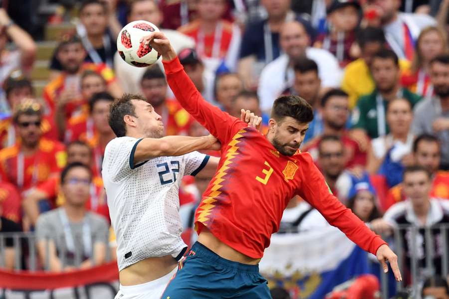 El último tropiezo de España contra una anfitriona fue en el Mundial de Rusia 2018
