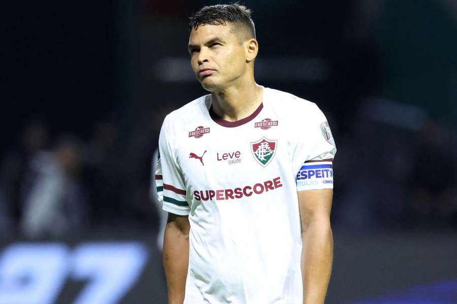 Thiago Silva em ação pelo Fluminense