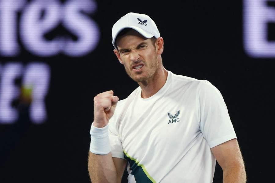 Andy Murray reacționează după primul său meci de la Australian Open