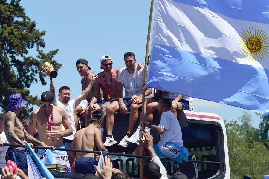Fan gloom as Argentina World Cup victory parade ends abruptly