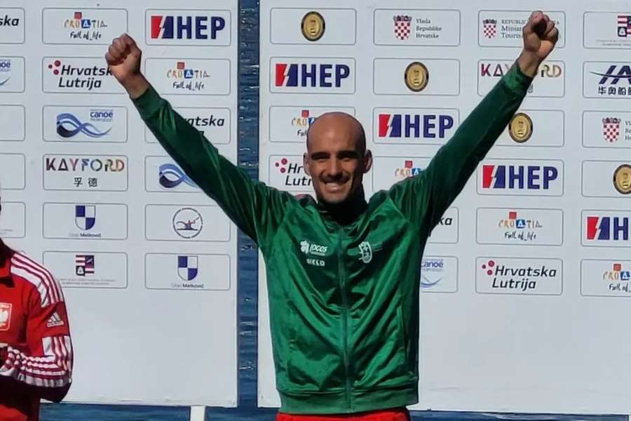 Rui Lacerda já tinha conquistado bronze em  C1 Seniores