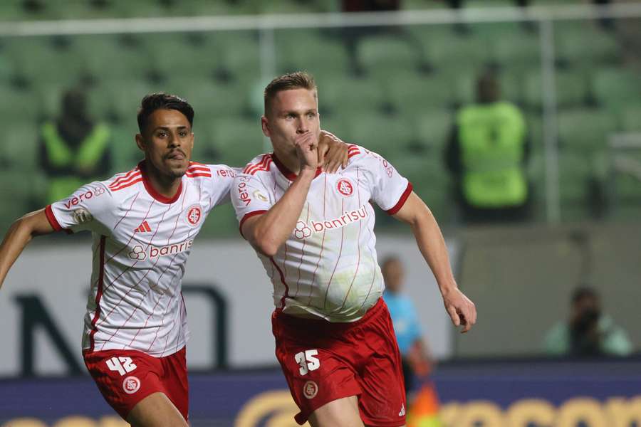 Alemão fez o gol da vitória do Inter